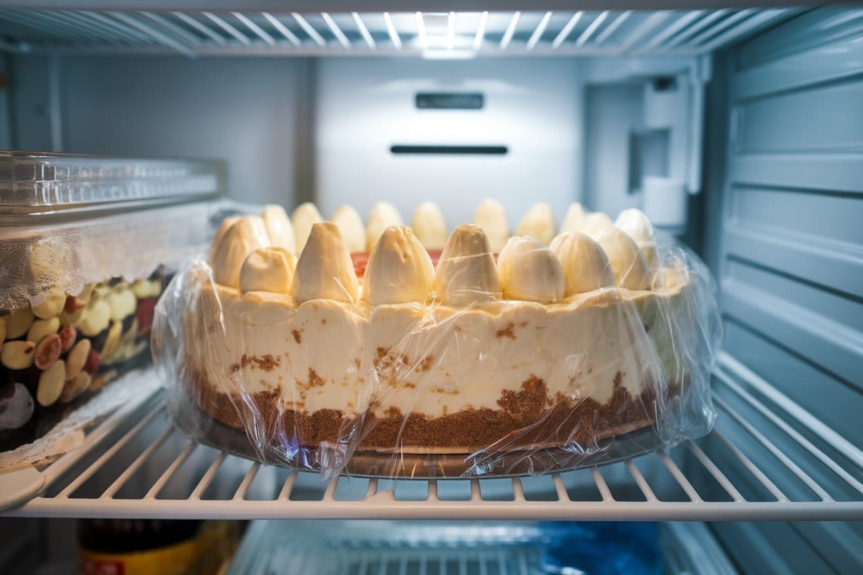 No-Bake Baileys and White Chocolate Cheesecake