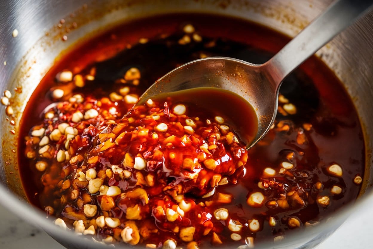 Steps to Assemble Vegan Bibimbap with Gochujang Sauce