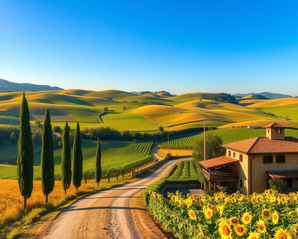 Tuscan countryside Tuscan countryside