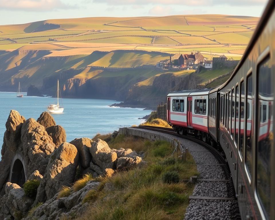 coastal train route in the UK