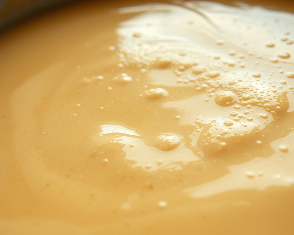 A close-up shot of a thick, creamy soup texture with a velvety, smooth consistency. The surface is dotted with tiny bubbles and a glossy sheen, hinting at the rich, comforting flavor. The lighting is soft and diffused, creating a warm, inviting atmosphere. The camera angle is slightly tilted, providing a unique perspective that draws the viewer in. The background is blurred, keeping the focus solely on the mesmerizing texture of the soup. This image perfectly captures the essence of a well-crafted, hearty soup that is both visually appealing and sure to satisfy the palate. A close-up shot of a thick, creamy soup texture with a velvety, smooth consistency. The surface is dotted with tiny bubbles and a glossy sheen, hinting at the rich, comforting flavor. The lighting is soft and diffused, creating a warm, inviting atmosphere. The camera angle is slightly tilted, providing a unique perspective that draws the viewer in. The background is blurred, keeping the focus solely on the mesmerizing texture of the soup. This image perfectly captures the essence of a well-crafted, hearty soup that is both visually appealing and sure to satisfy the palate.