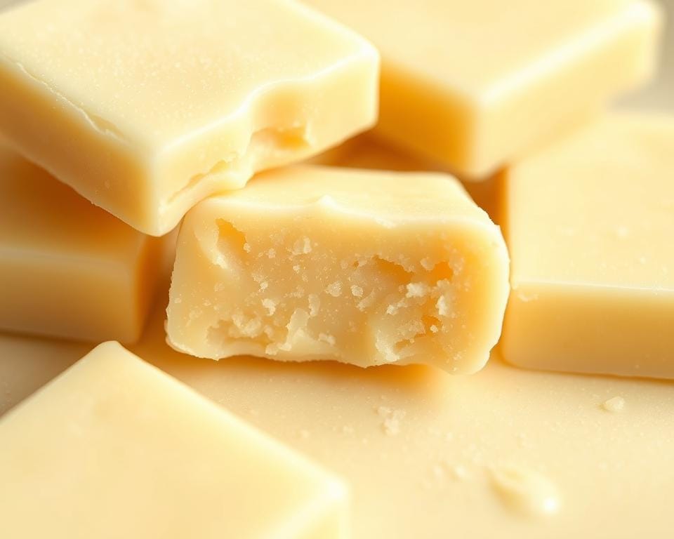 a close-up view of a smooth, creamy texture of Scottish tablet candy, with a soft, matte finish and a subtle sheen. The surface is perfectly even, with a delicate pattern of tiny sugar crystals visible under soft, diffused lighting. The candy appears to have a firm, yet tender consistency, with a slight indent where a piece has been broken off. The background is blurred, placing the focus entirely on the intricate details and luxurious mouthfeel of the homemade confection. a close-up view of a smooth, creamy texture of Scottish tablet candy, with a soft, matte finish and a subtle sheen. The surface is perfectly even, with a delicate pattern of tiny sugar crystals visible under soft, diffused lighting. The candy appears to have a firm, yet tender consistency, with a slight indent where a piece has been broken off. The background is blurred, placing the focus entirely on the intricate details and luxurious mouthfeel of the homemade confection.