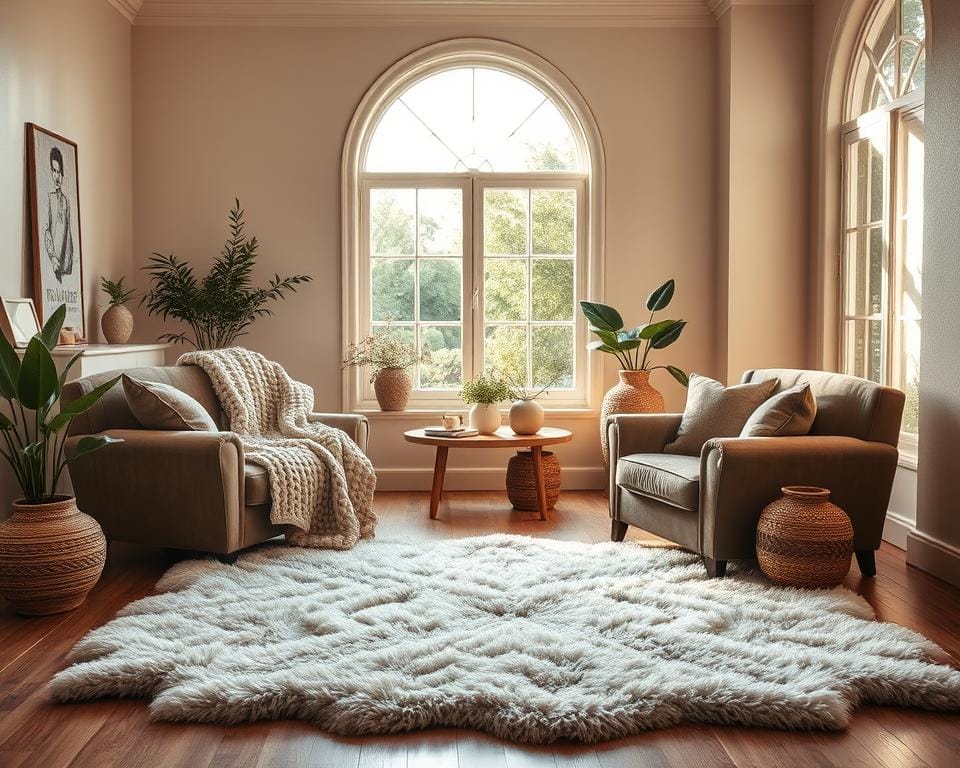 A cozy, sunlit living room with plush velvet armchairs and a soft, chunky knit throw. Warm wooden floors and a large arched window framing a lush garden view. Diffused, golden-hour lighting creates a tranquil, inviting atmosphere. Houseplants and natural textures like woven baskets and ceramic vases add tactile elements. An oversized, fluffy rug anchors the space, inviting you to sink in and unwind. The room exudes a sense of peaceful contemplation, a haven for relaxation and quiet contemplation. A cozy, sunlit living room with plush velvet armchairs and a soft, chunky knit throw. Warm wooden floors and a large arched window framing a lush garden view. Diffused, golden-hour lighting creates a tranquil, inviting atmosphere. Houseplants and natural textures like woven baskets and ceramic vases add tactile elements. An oversized, fluffy rug anchors the space, inviting you to sink in and unwind. The room exudes a sense of peaceful contemplation, a haven for relaxation and quiet contemplation.