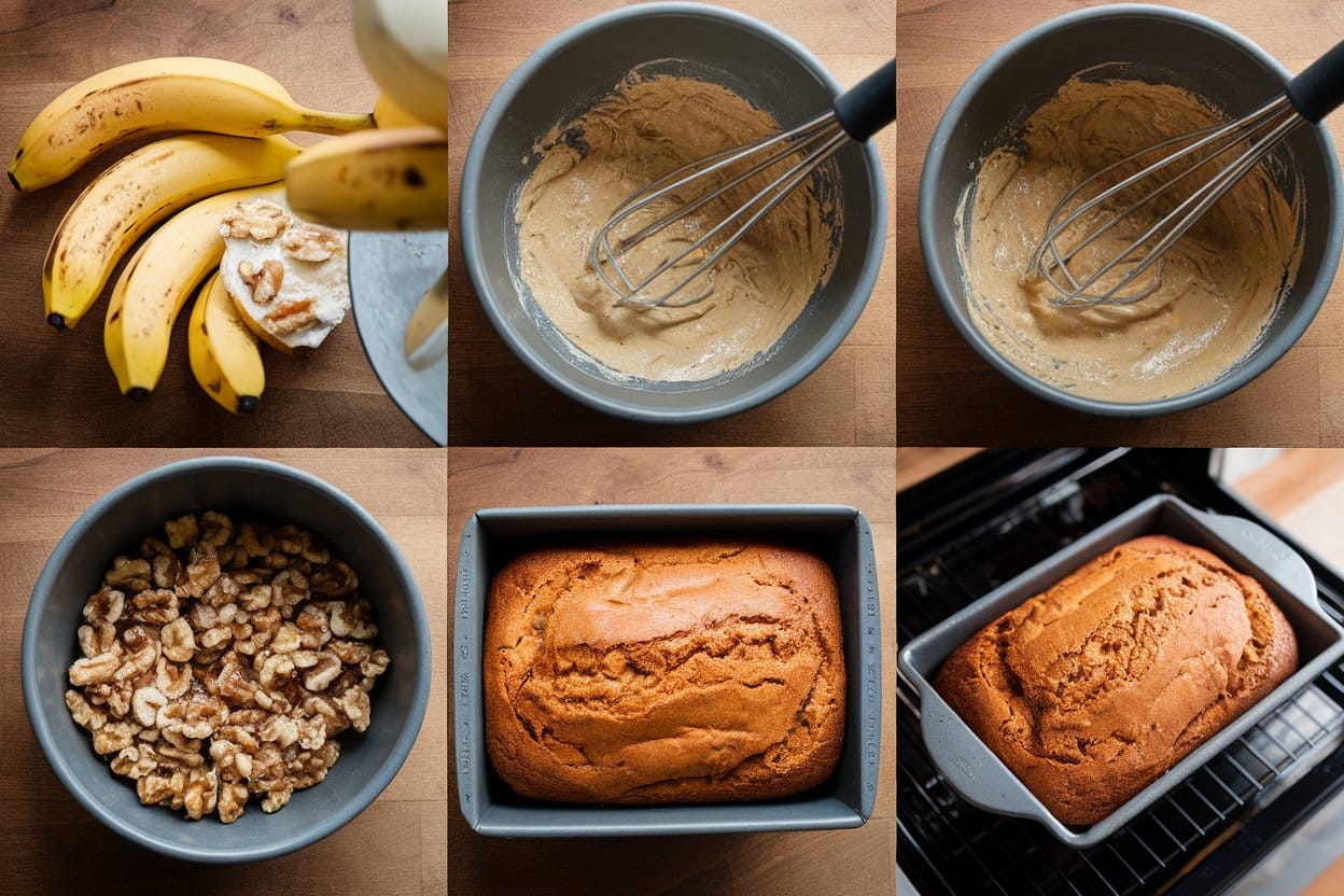 Step-by-Step Guide to Making the Best Banana and Walnut Loaf